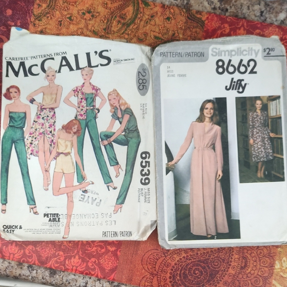 Simplicity 8662 Jiffy Pattern in Pink and Floral